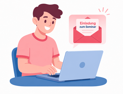 Online-Seminar Ablauf: Einladung